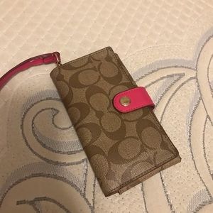 Coach Wristlet